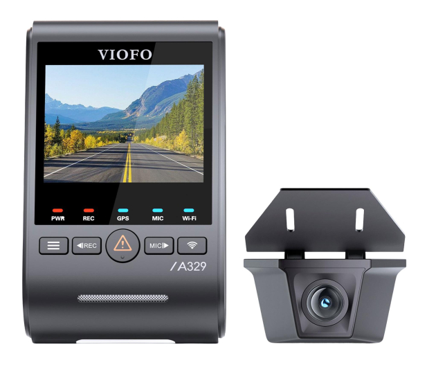 Viofo Rejestrator trasy A329SW 2CH GPS - 1358824 - zdjęcie 2